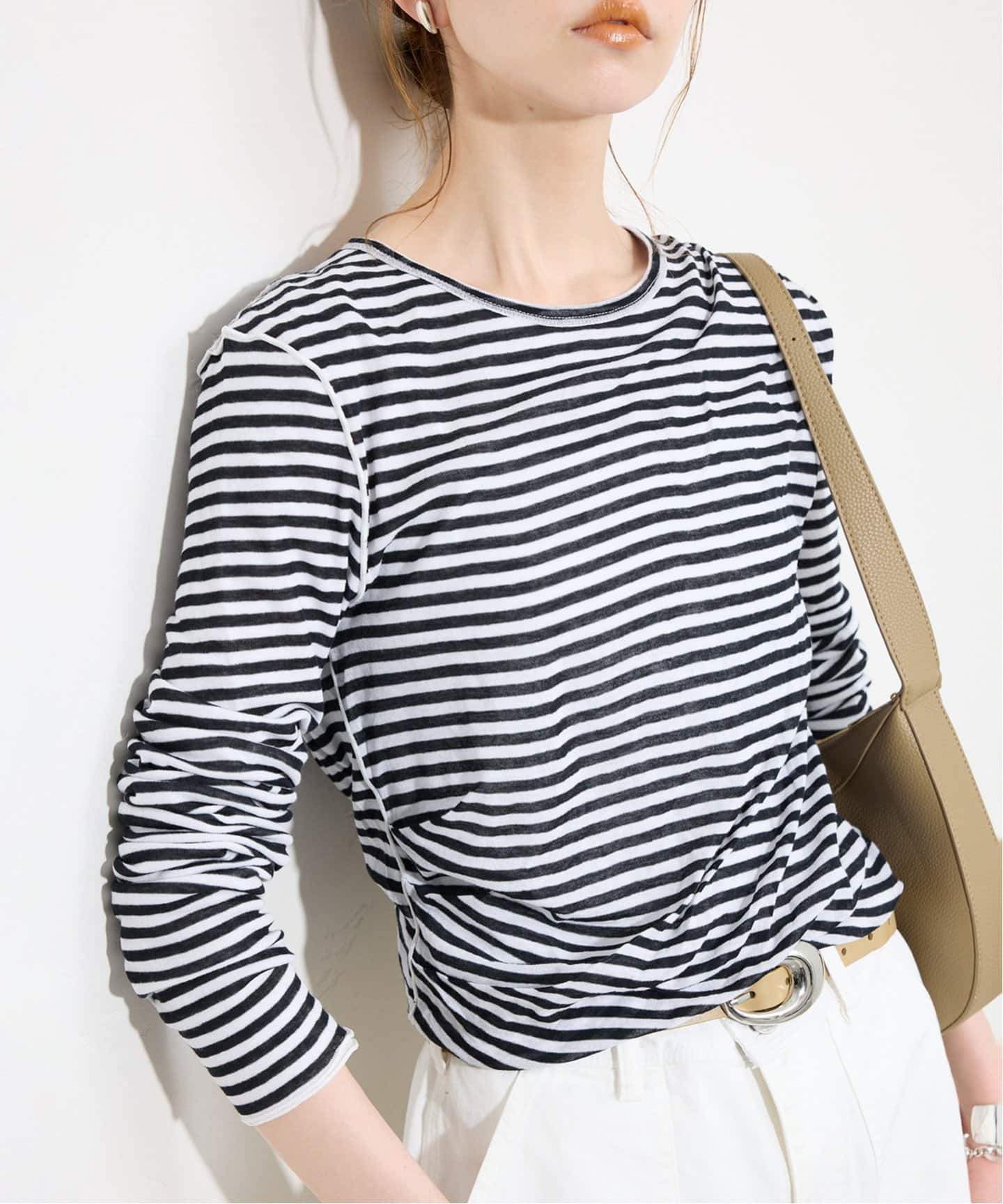 イエナ　レイヤードＴ　完売イエロー 追加》レイヤードスタイルセットロンTEE | スローブ イエナ(SLOBE IENA