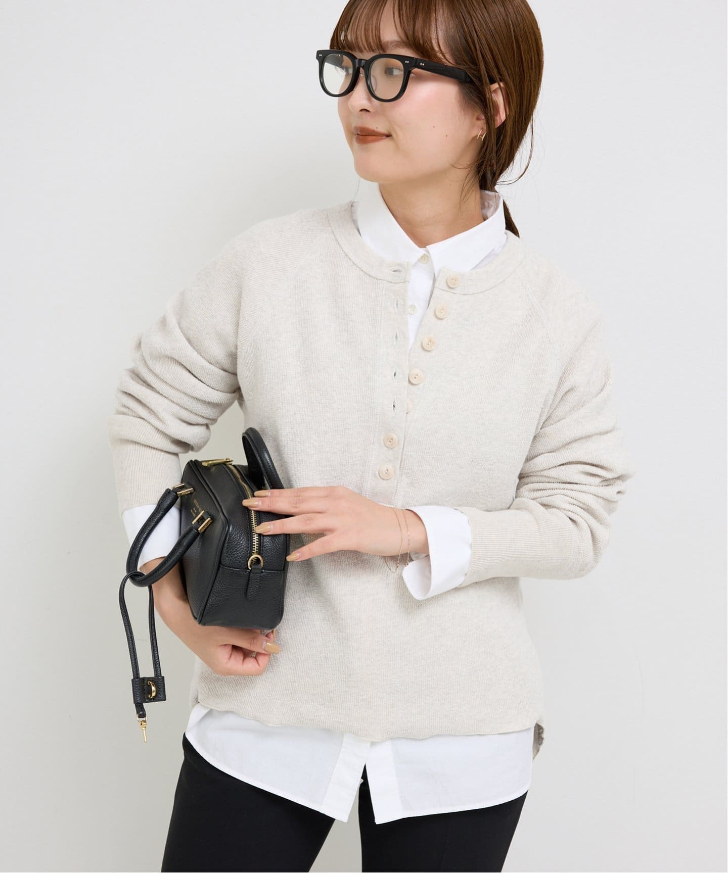SLOBE IENA｜Wフェイスジャージヘンリープルオーバー | Rakuten