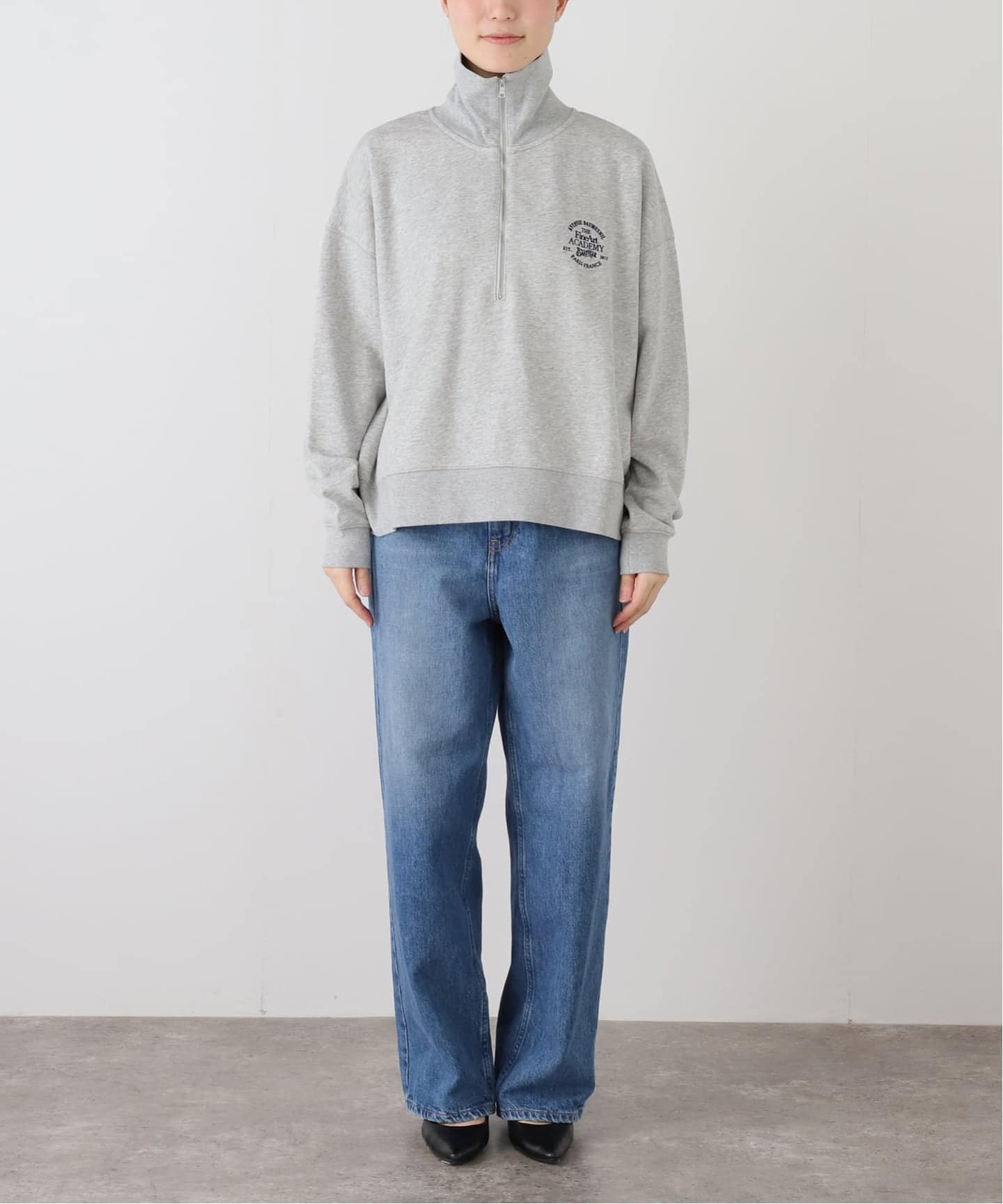 スローブ イエナ（SLOBE IENA）/コーマテリージップアッププルオーバー コーマテリージップアッププルオーバー（Tシャツ／カットソー）｜SLOBE