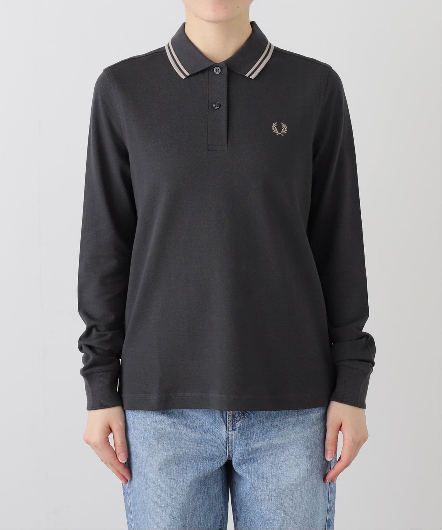 FRED PERRY/フレッドペリー TWIN TIPPED LONG SLEEVE SHIRT