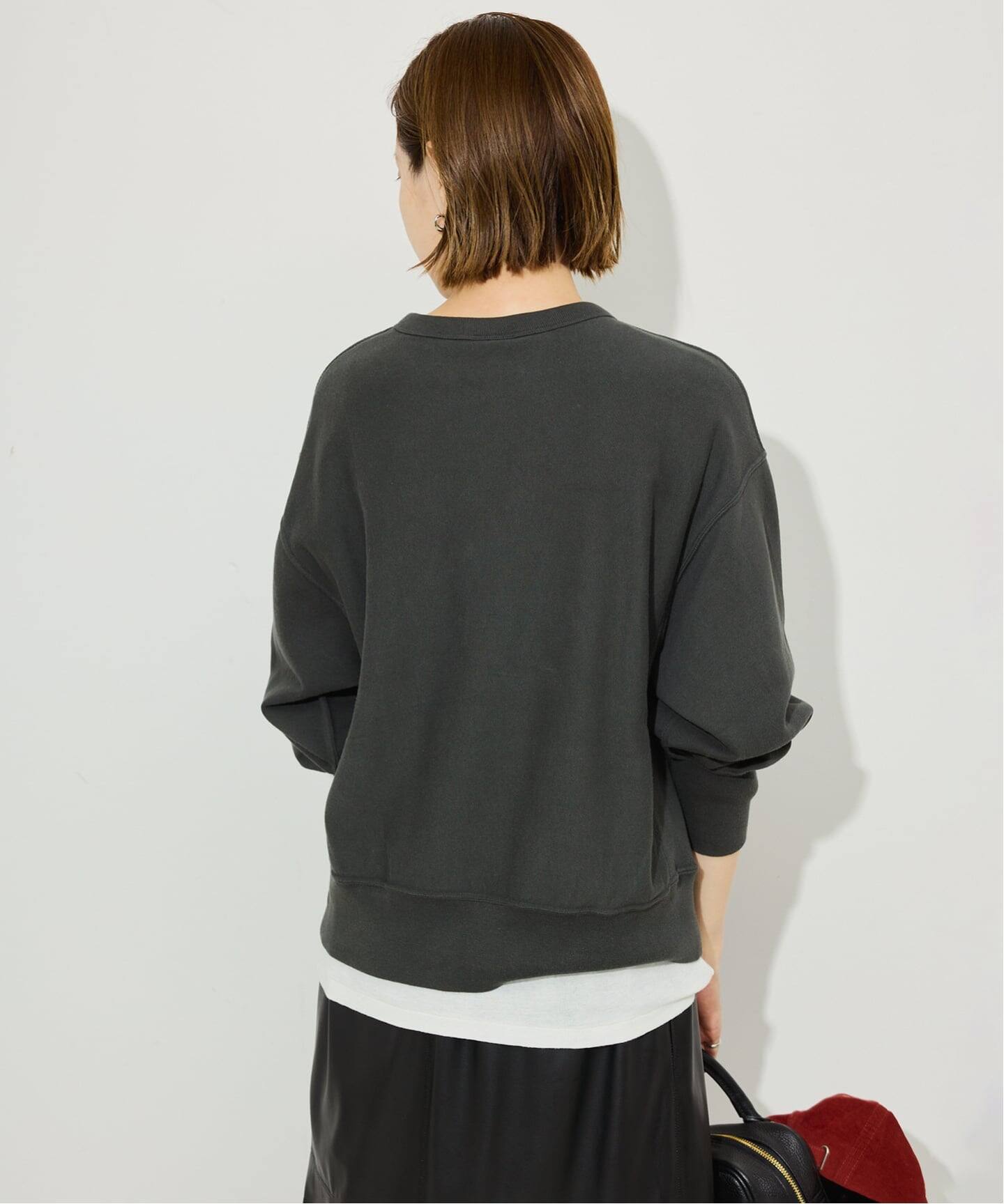 追加2》Champion/チャンピオン SLOBE別注 無地ガゼットスウェット 
