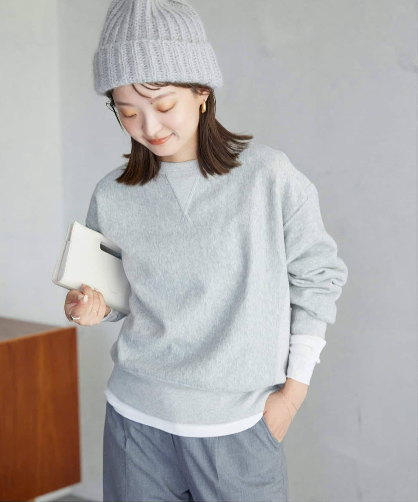 追加2》Champion/チャンピオン SLOBE別注 無地ガゼットスウェット 