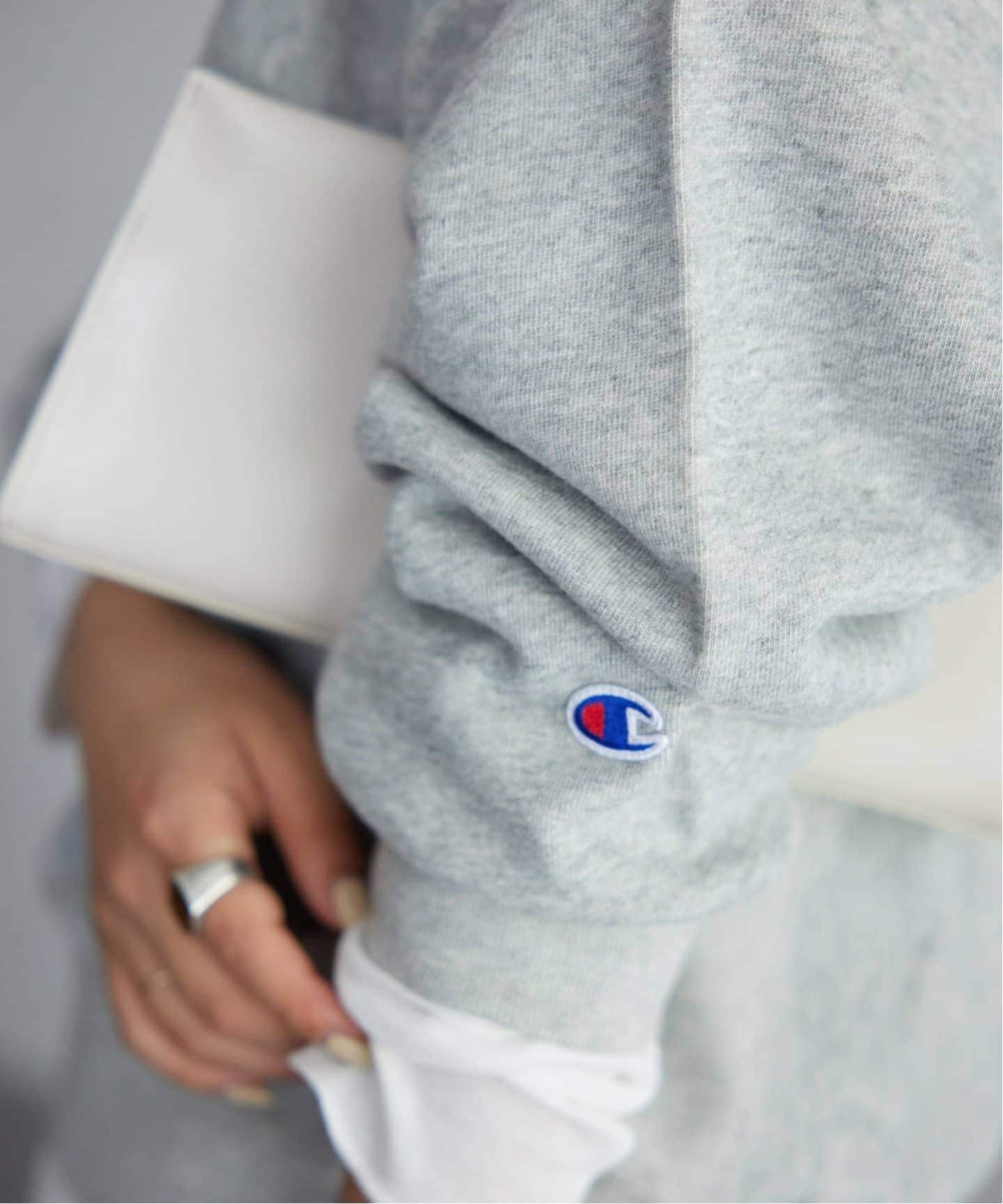 トレーナー スウェット 「追加2」Champion/チャンピオン SLOBE別注 無地ガゼットスウェット 「洗濯機使用可能」 レディース 追加2予約》Champion/チャンピオン SLOBE別注 無地ガゼット