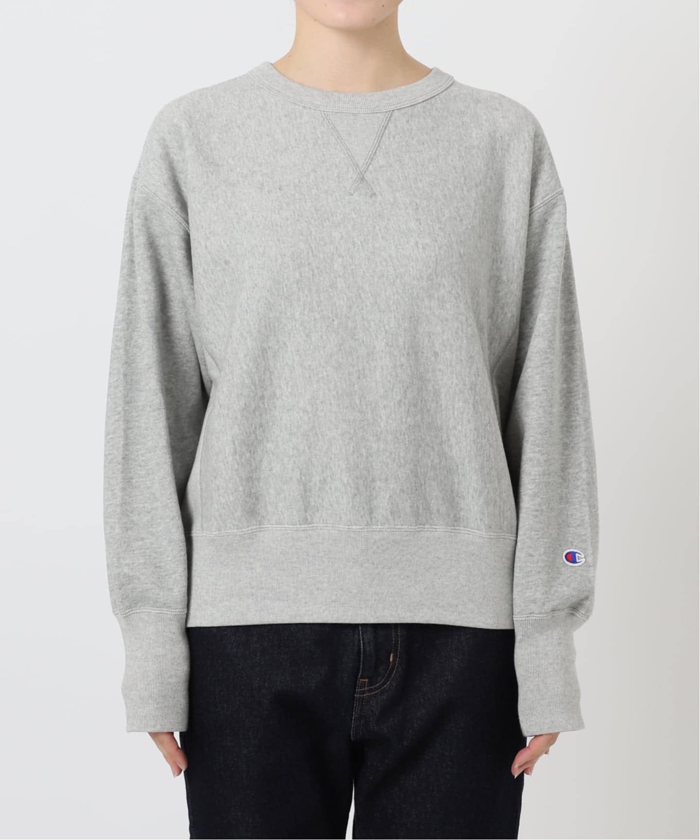 追加2》Champion/チャンピオン SLOBE別注 無地ガゼットスウェット