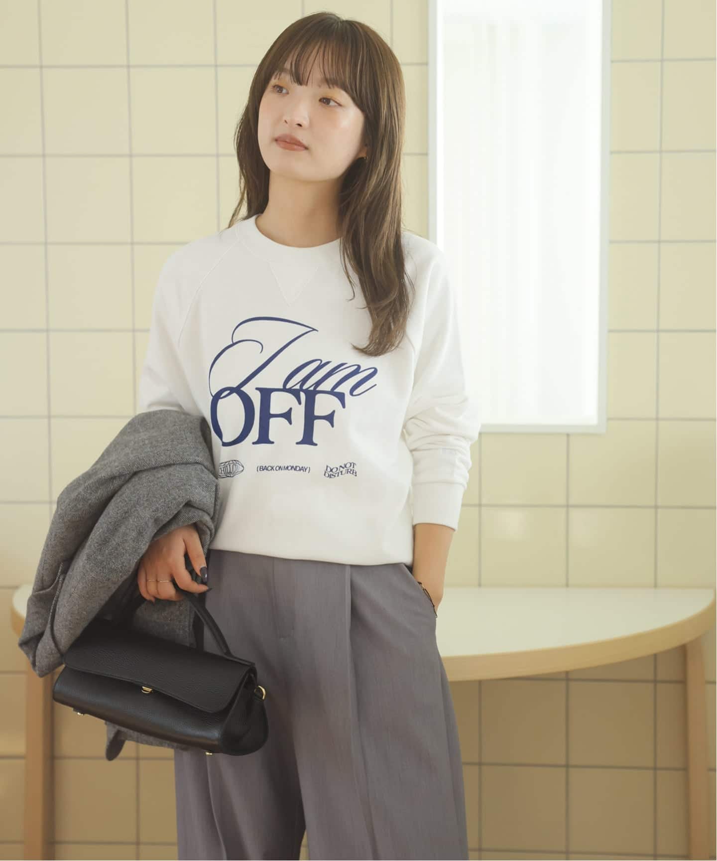 RUSSELL×LOUNA コンパクトスウェット（スウェット）｜SLOBE IENA