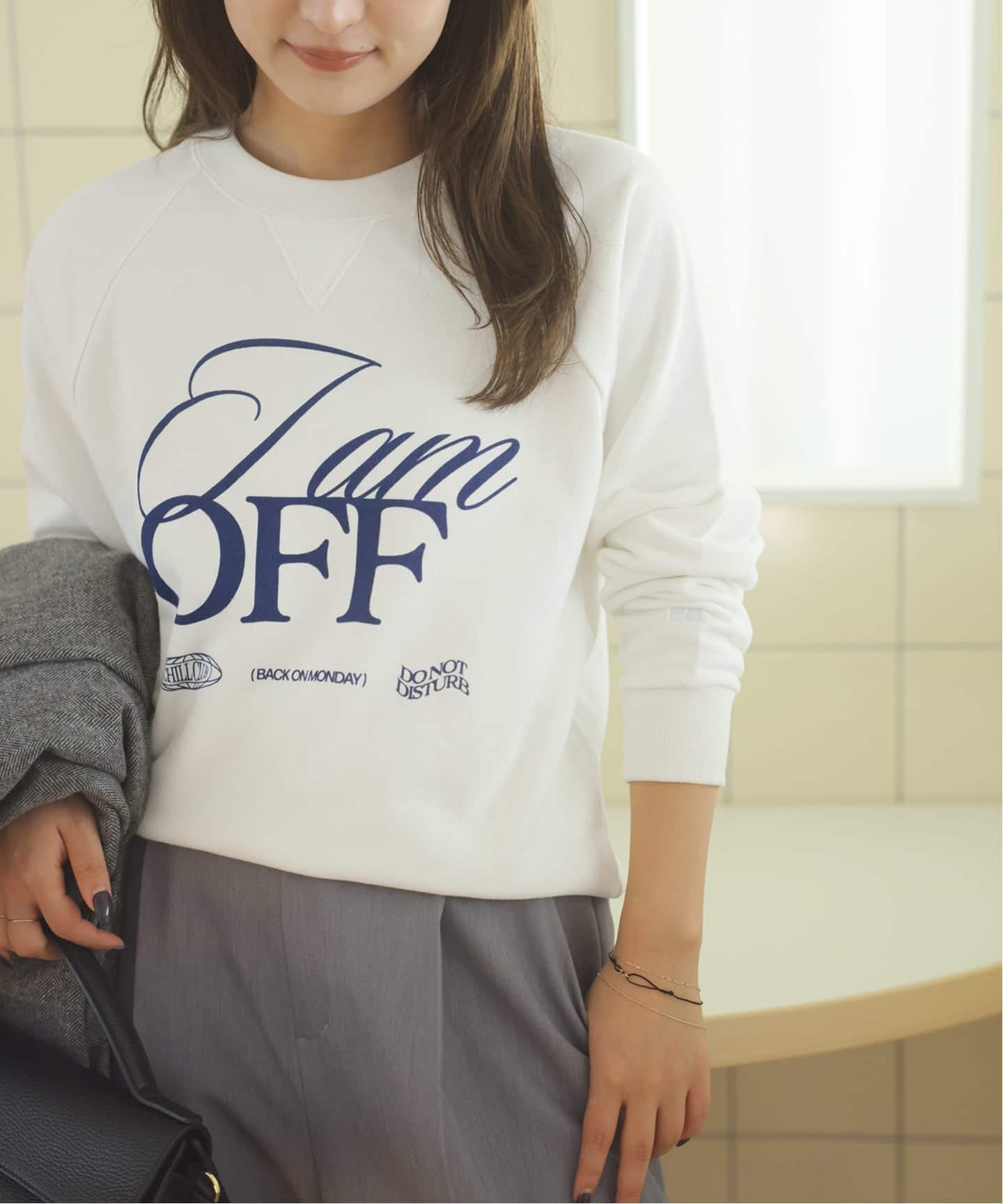 RUSSELL×LOUNA コンパクトスウェット（スウェット）｜SLOBE IENA