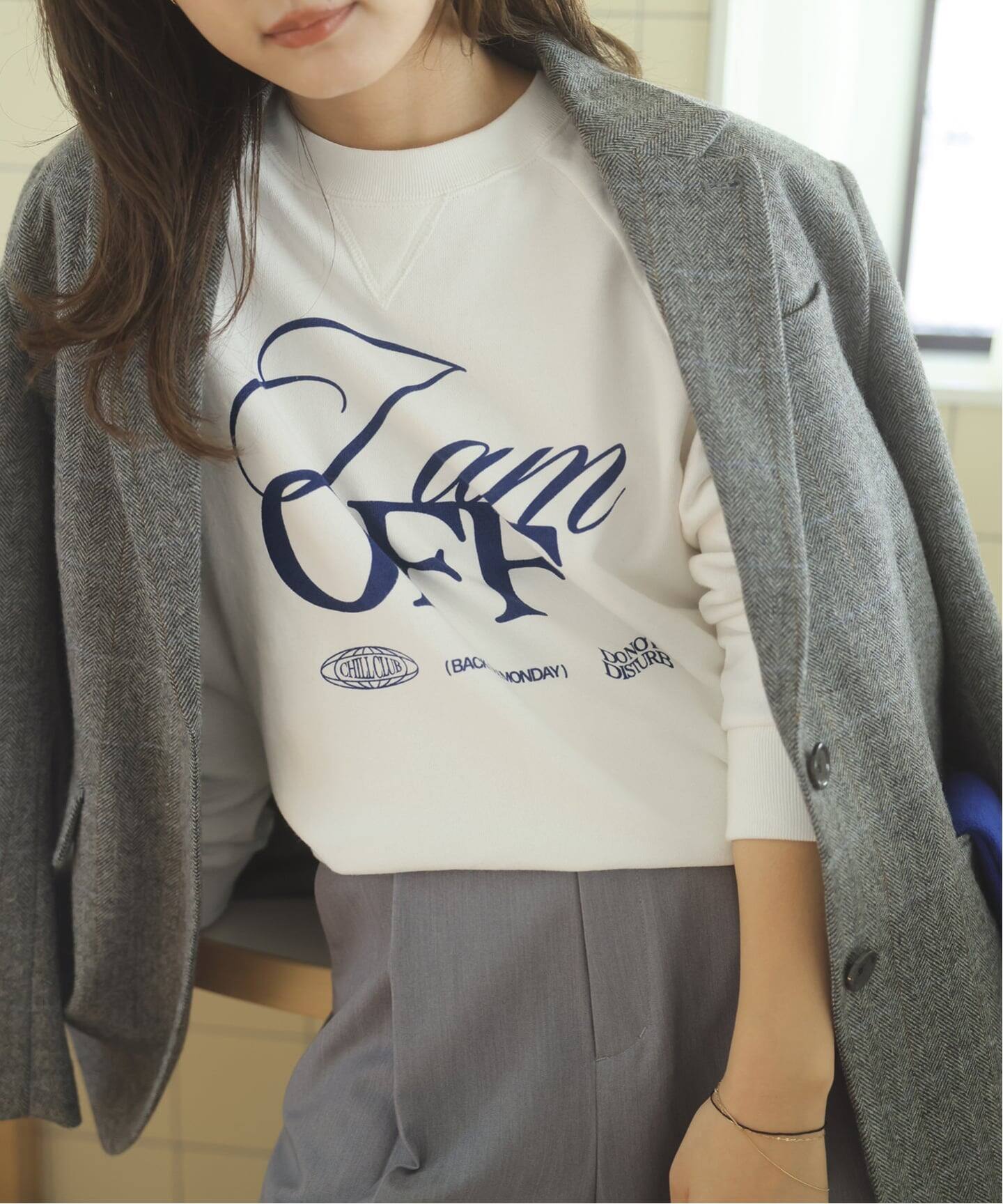 RUSSELL×LOUNA コンパクトスウェット（スウェット）｜SLOBE IENA