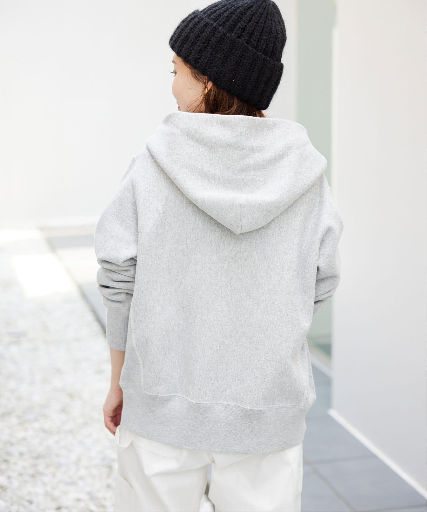 【Champion / チャンピオン】SLOBE別注パーカー グレー 追加予約》Champion/チャンピオン SLOBE別注 ダブルジップ