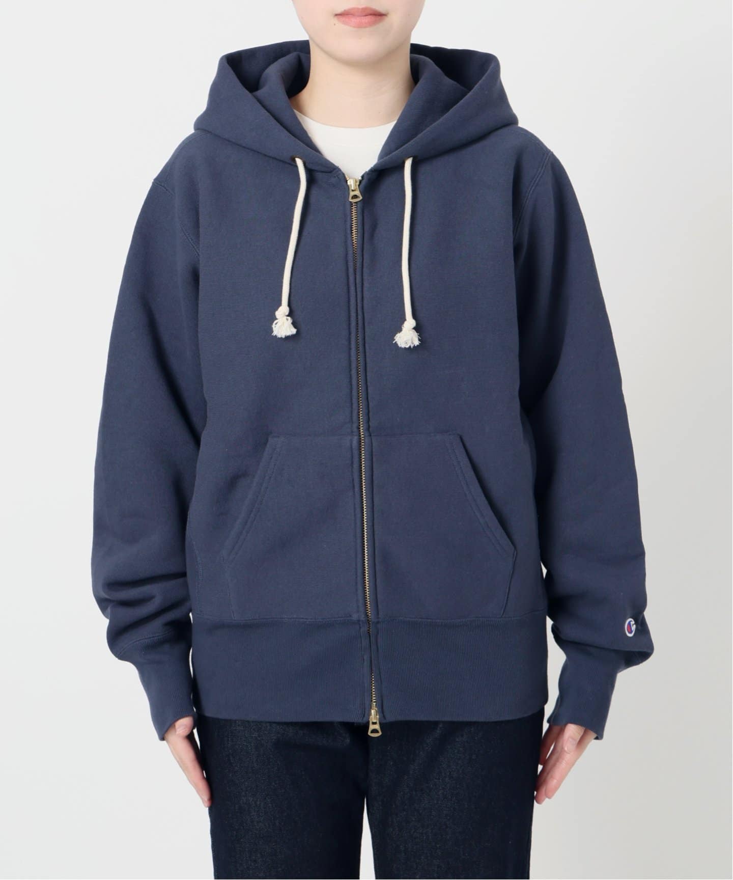 追加予約》Champion/チャンピオン SLOBE別注 ダブルジップ