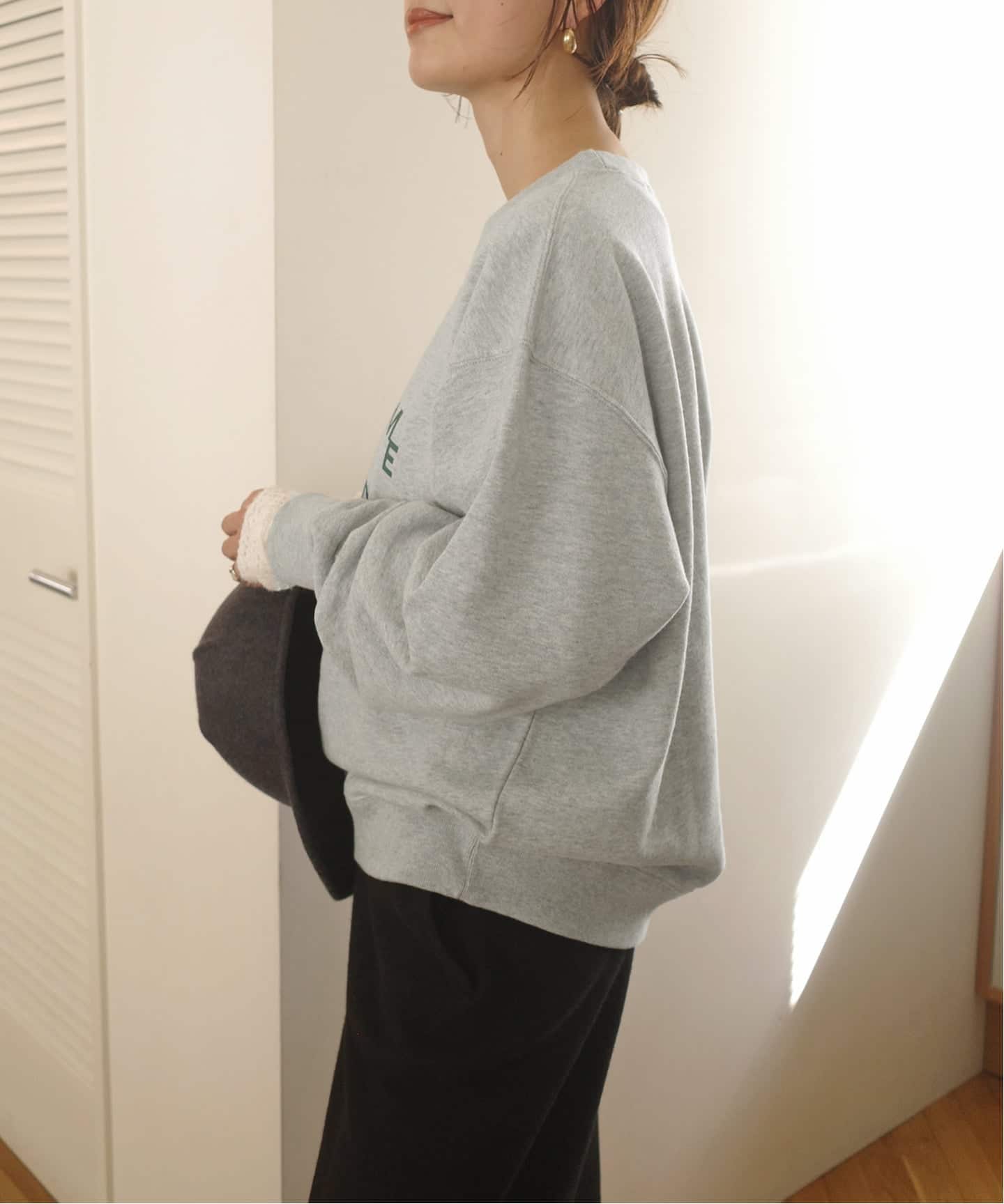 RUSSELL×LOUNA ロゴスウェット（スウェット）｜SLOBE IENA（スローブ