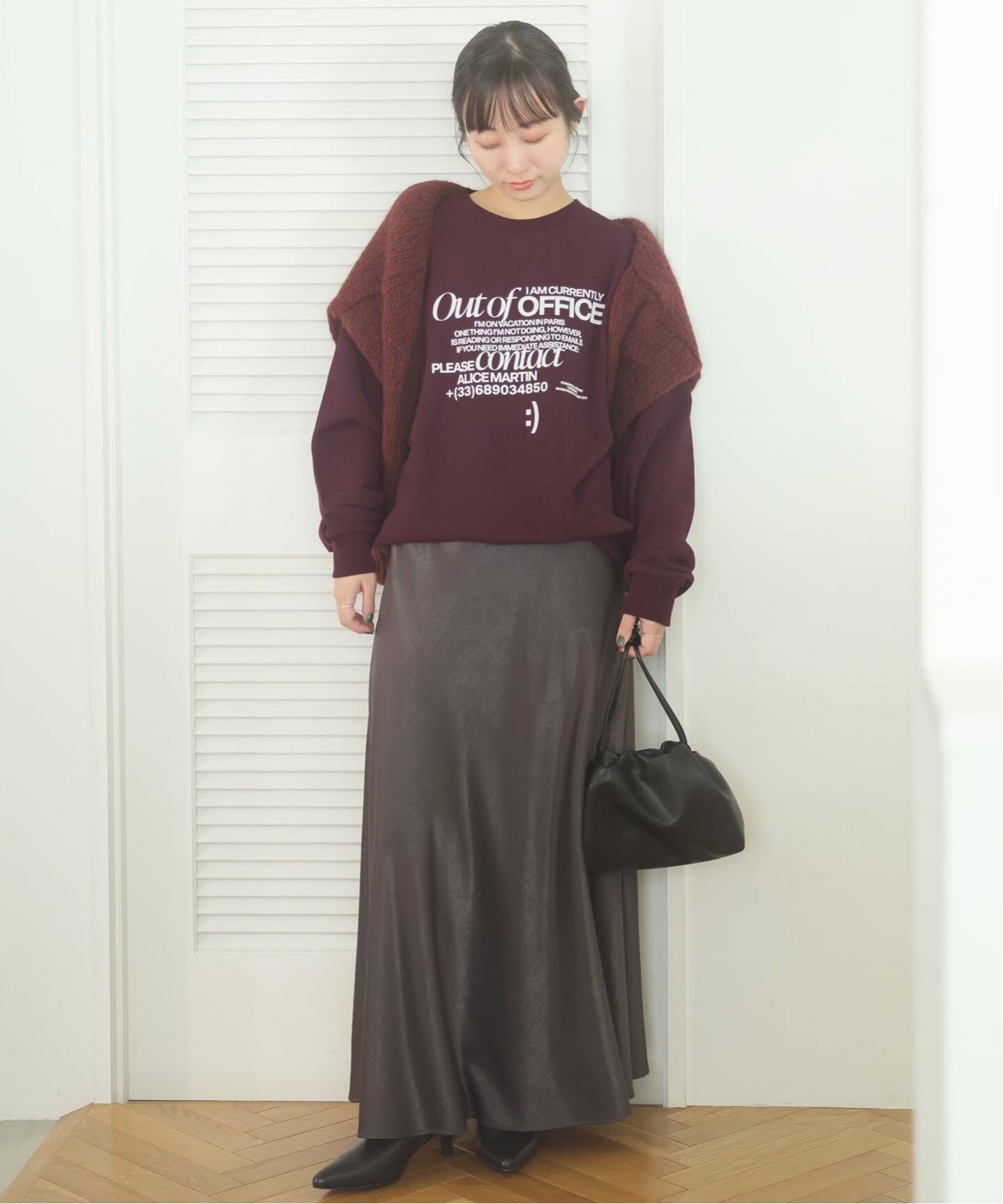 RUSSELL×LOUNA ロゴスウェット（スウェット）｜SLOBE IENA（スローブ