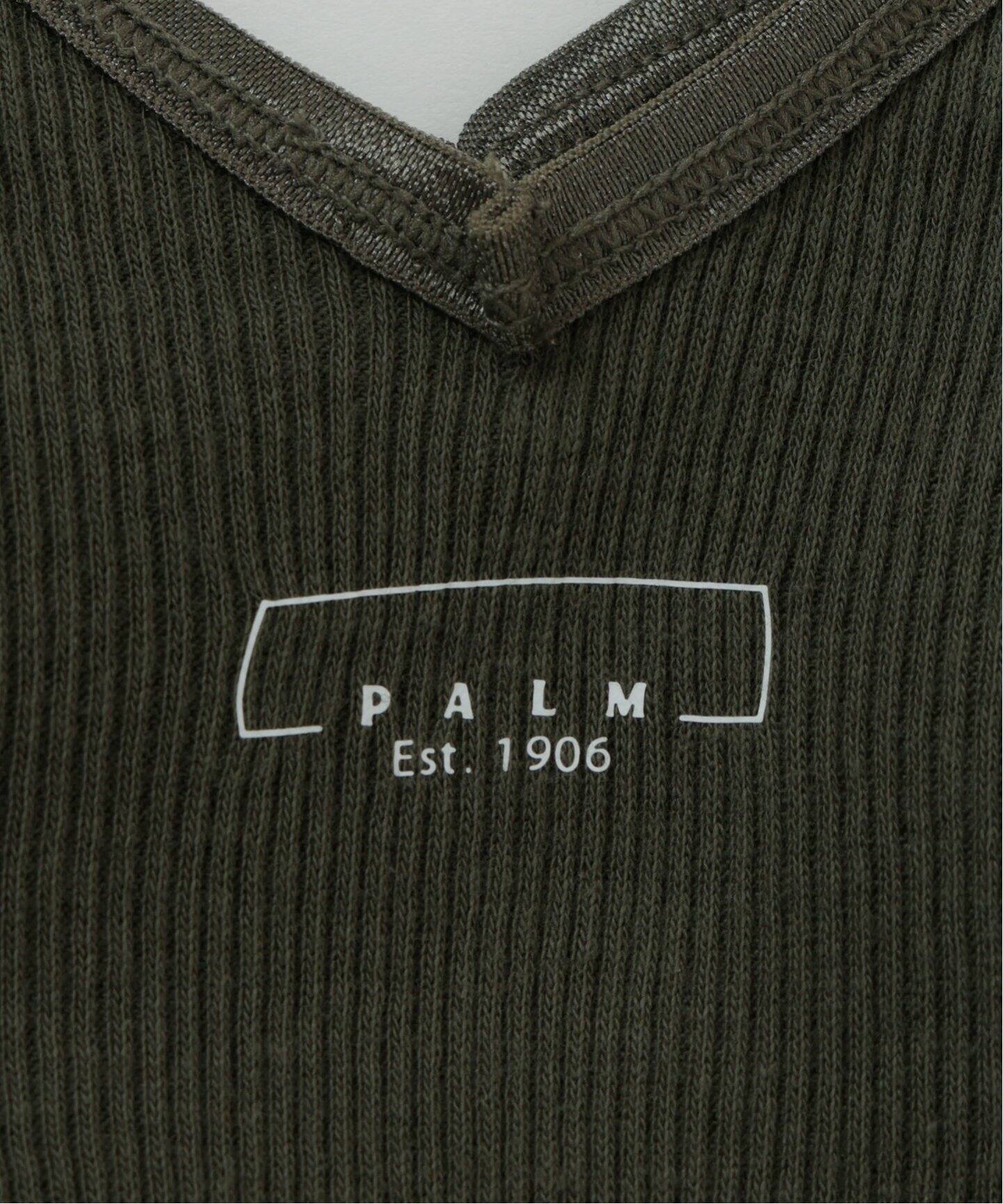 PALM/パーム 2×2RIB BRACAMISOLE PLTY-A1002（カップ付きインナー 