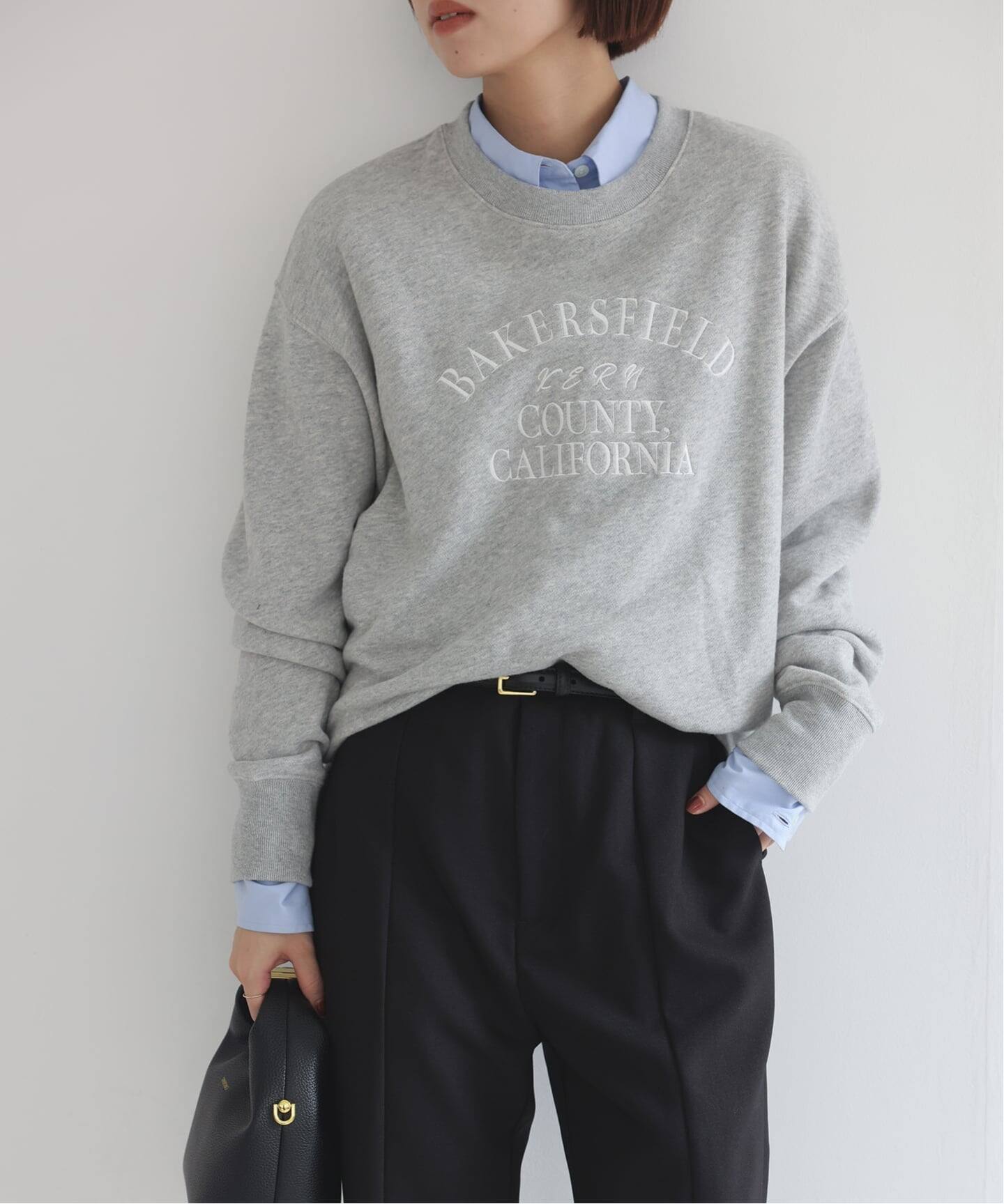 ■新品【IENA】ロゴ スウェット ネイビー IENA ロゴスウェットネイビー