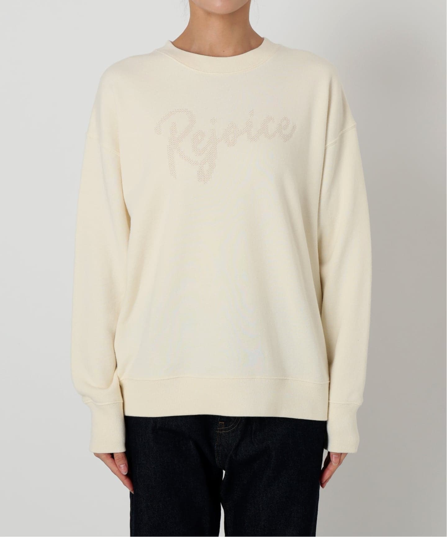 ☆SLOBE IENA☆+81BRANCA SLOBE別注　ロゴスウェット 予約》+81BRANCA/ハチイチブランカ SLOBE別注 ロゴスウェット