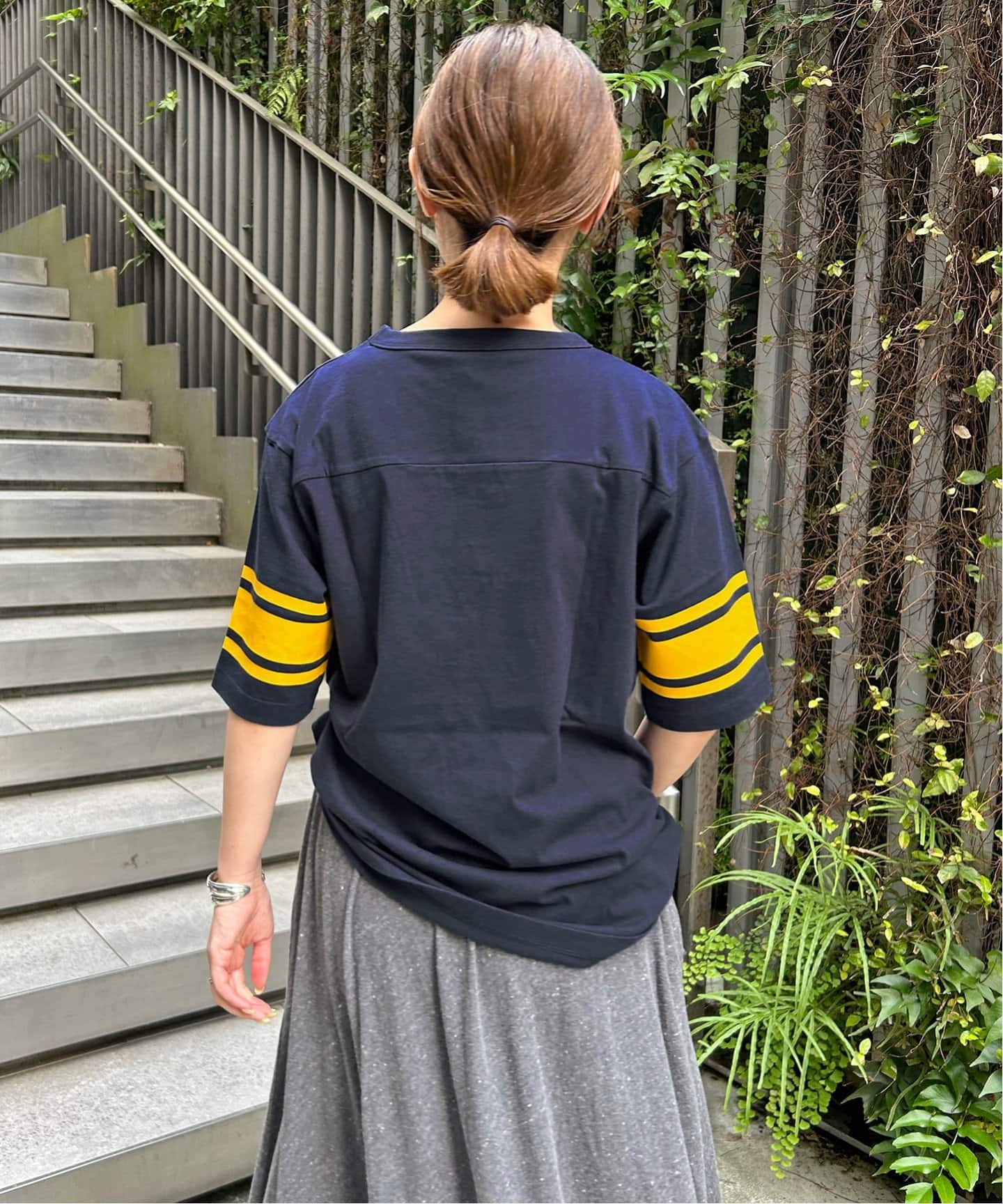 スローブイエナ champion フットボールロンTEE 新品未使用 タグ付き スローブイエナ champion フットボールロンTEE 新品未使用 タグ付き