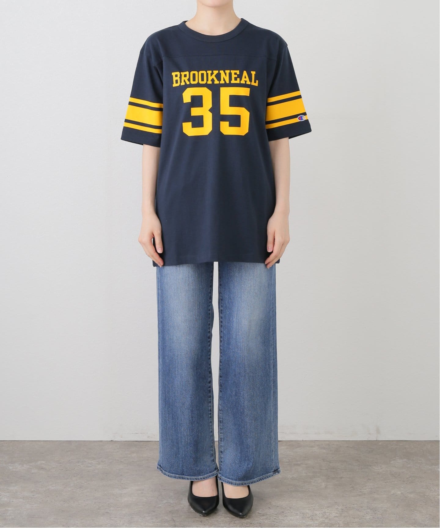 Champion/チャンピオン フットボールTシャツ C-3 B349（Tシャツ