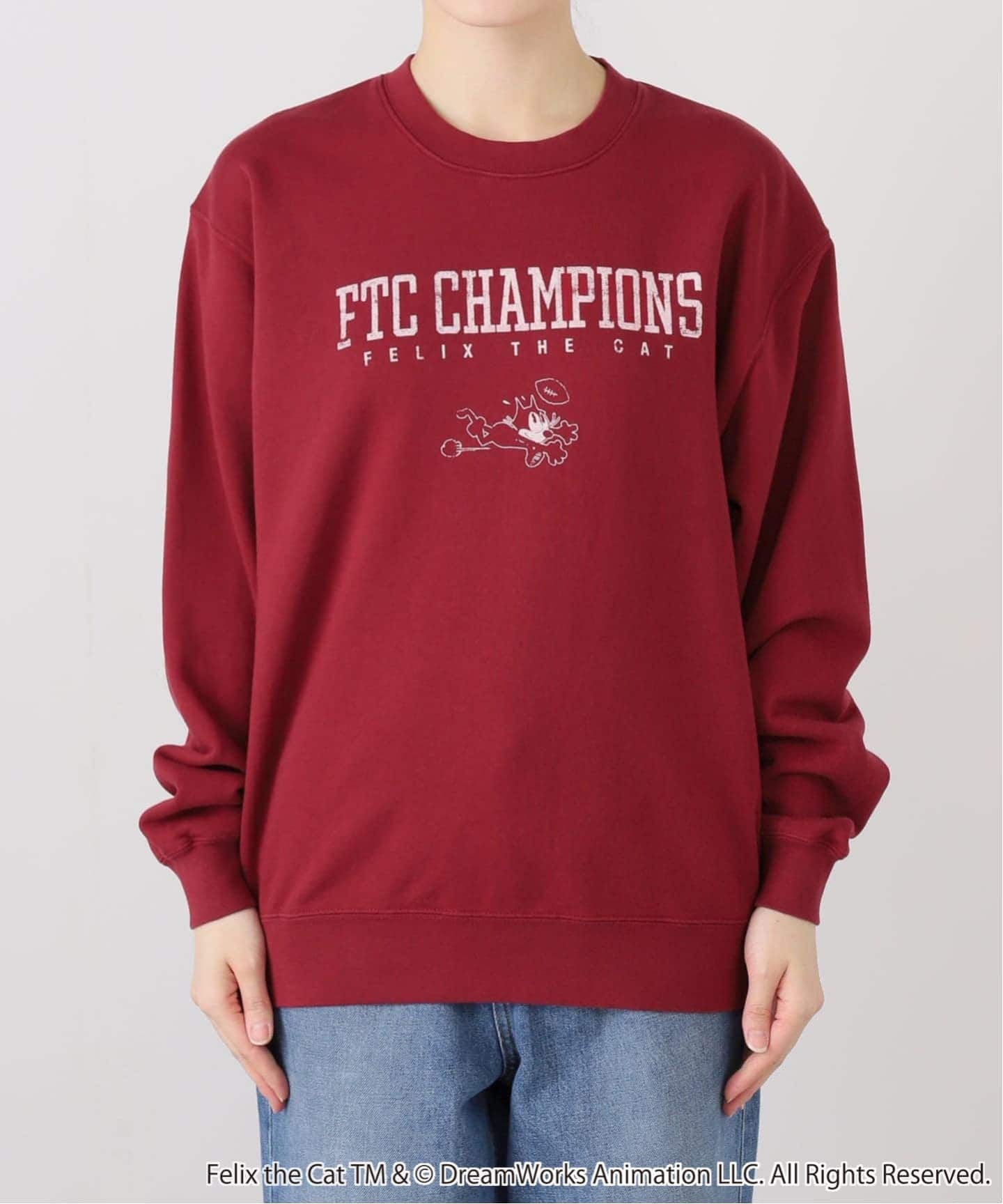 BALMYDAY'S/バルミーデイズ SLOBE別注 FELIX ロゴスウェット