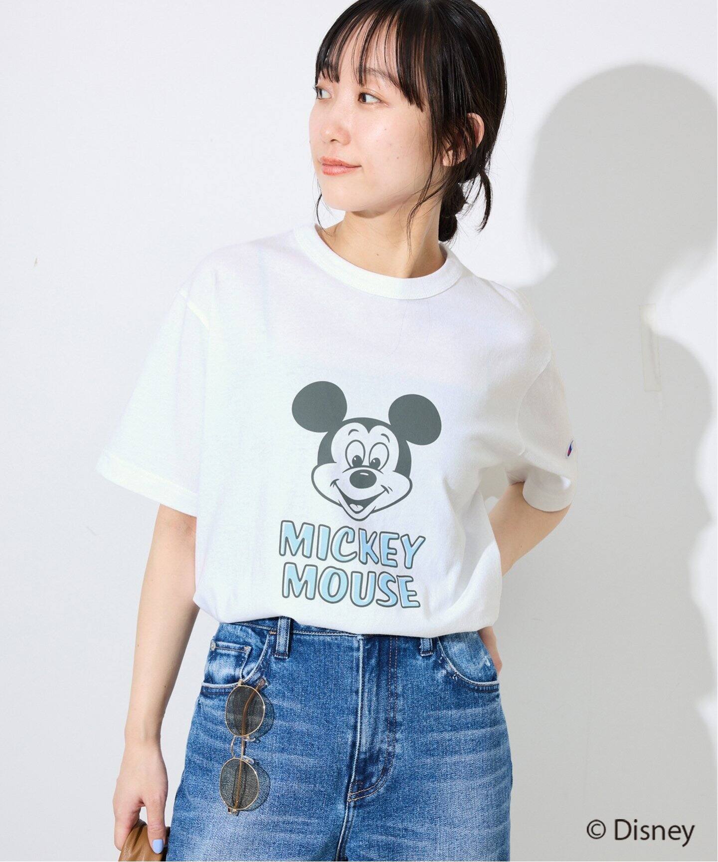 人気の Champion/チャンピオン SLOBE別注 Tシャツ（Tシャツ /Mickey/ トップス