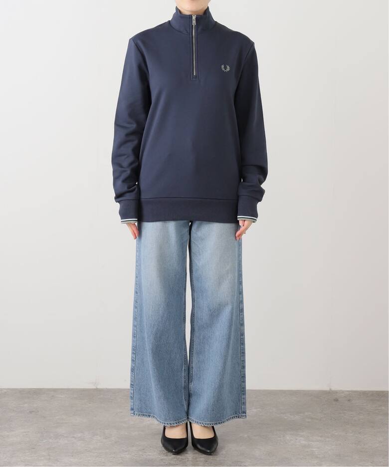 FRED PERRY/フレッドペリー ハーフジップスウェット M3574（スウェット 