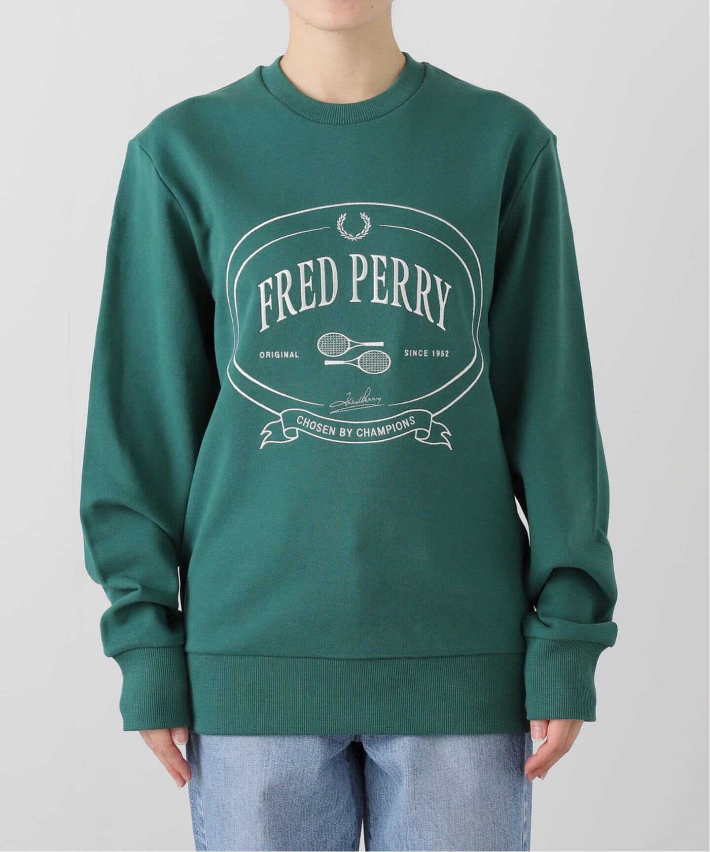 FRED PERRY/フレッドペリー LOGOスウェット M1605（スウェット 