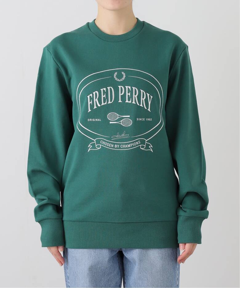 FRED PERRY/フレッドペリー LOGOスウェット M1605（スウェット 