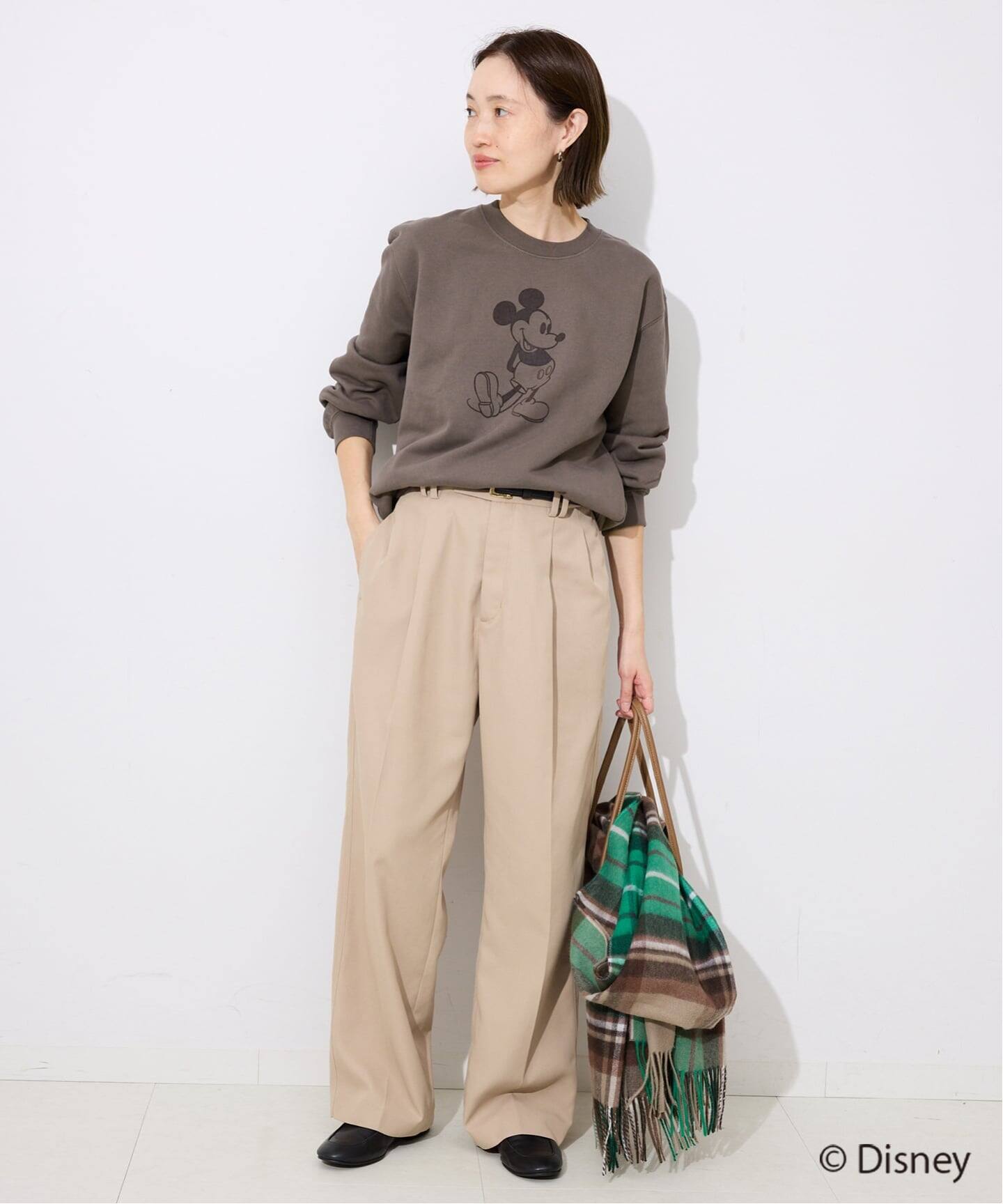 81BRANCA/ハチイチブランカ SLOBE別注 ミッキースウェット(スウェット 81BRANCA/ハチイチブランカ SLOBE別注 ミッキースウェット(スウェット