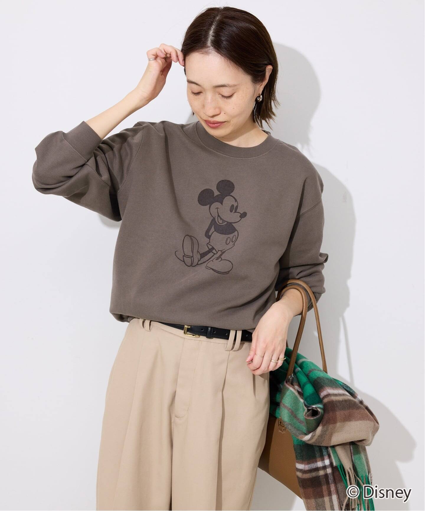 81BRANCA/ハチイチブランカ SLOBE別注 ミッキースウェット（スウェット