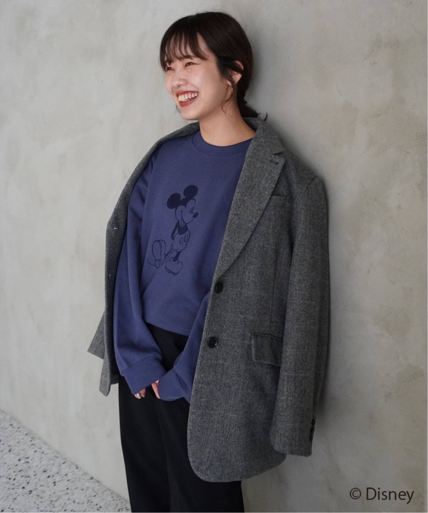 81BRANCA/ハチイチブランカ SLOBE別注 ミッキースウェット（スウェット 