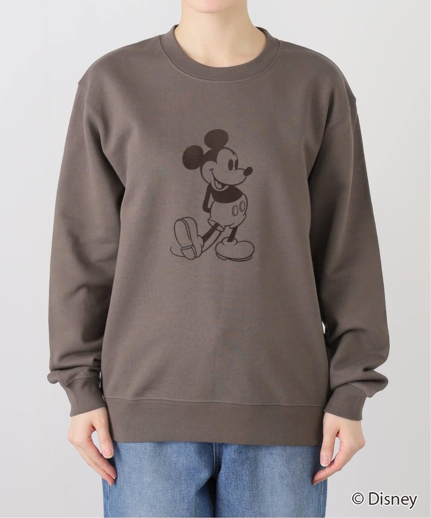 スローブ イエナ（SLOBE IENA）/+81BRANCA/ハチイチブランカ SLOBE別注 ミッキースウェット 81BRANCA/ハチイチブランカ SLOBE別注 ミッキースウェット（スウェット