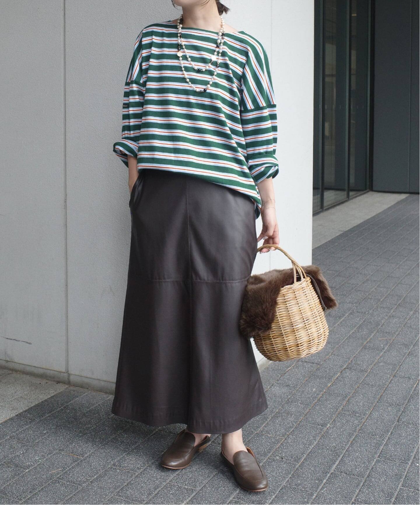 LE MINOR/ルミノア SLOBE別注 マルチボーダー（Tシャツ／カットソー