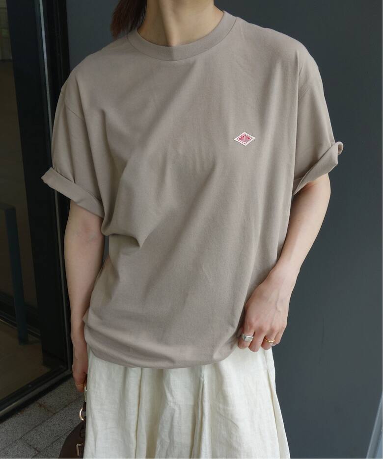 DANTON＞ロゴ ポケット ソリッド Tシャツ（Tシャツ/カットソー）｜DANTON（ダントン）のファッション通販 - ZOZOTOWN ダントンTシャツ