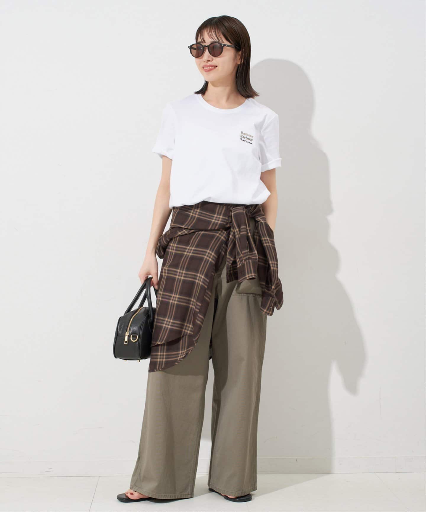 tシャツ BARBOUR/バブアー Penshaw T-Shirt LTS0676BE51/LTS0676W レディース Barbour tシャツ BARBOUR/バブアー Penshaw T-Shirt LTS0676BE51