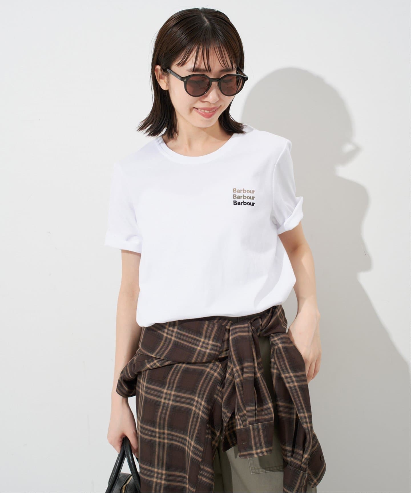 tシャツ BARBOUR/バブアー Penshaw T-Shirt LTS0676BE51/LTS0676W レディース Barbour tシャツ BARBOUR/バブアー Penshaw T-Shirt LTS0676BE51