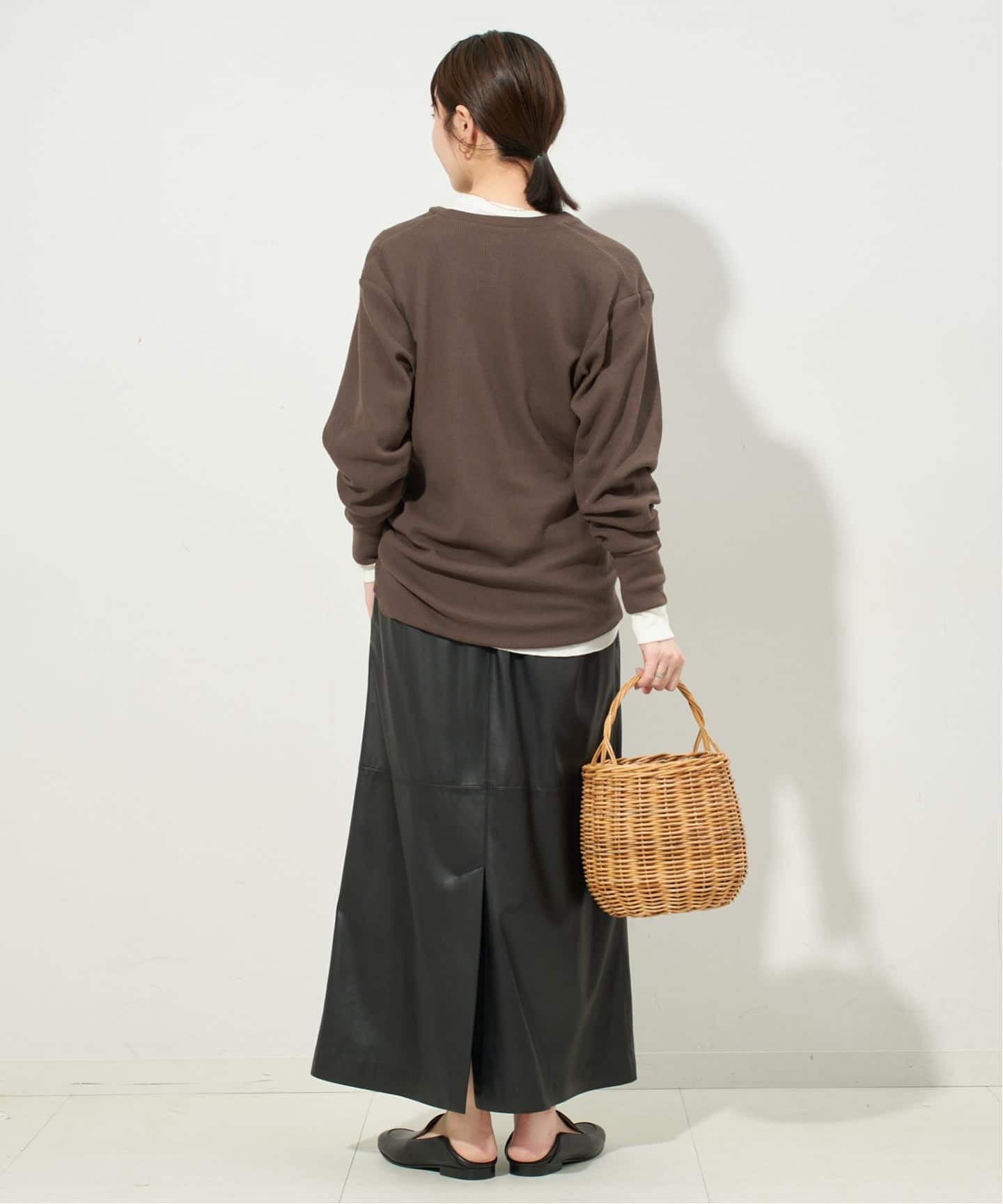 【美品】HANES/ヘインズ SLOBE別注 WAFFLE 2パックカットソー SLOBE IENA｜《予約》HANES/ヘインズ SLOBE別注 WAFFLE 2パック