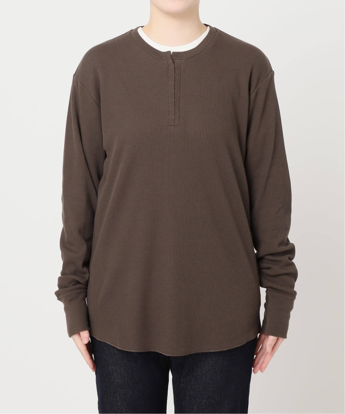 【新品未使用】ヘインズ SLOBE別注 WAFFLE 2パックカットソー HANES/ヘインズ SLOBE別注 WAFFLE 2パックカットソー（Tシャツ