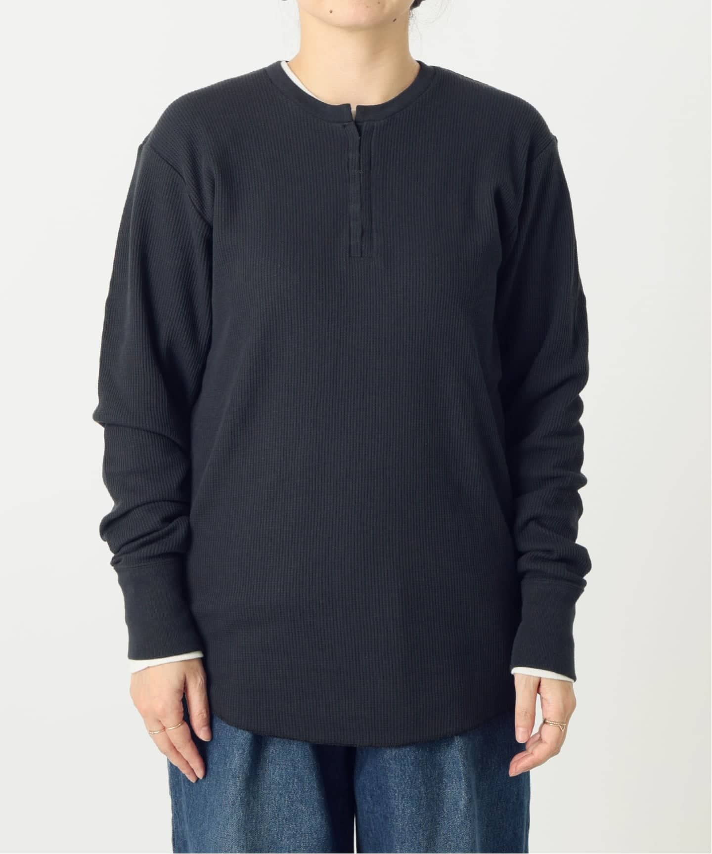 HANES/ヘインズ SLOBE別注 WAFFLE 2パックカットソー（Tシャツ