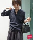 《予約》HANES/ヘインズ SLOBE別注 WAFFLE 2パックカットソー