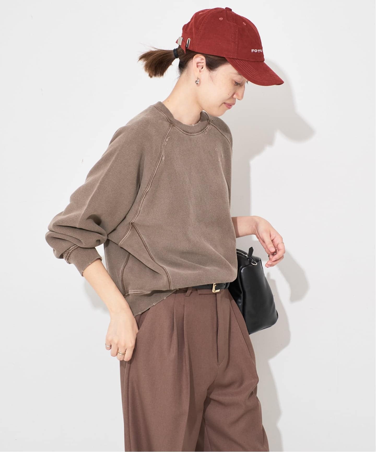 値下げ　Collegiate Pacific SLOBE別注 ダメージスウェッ 追加》Collegiate Pacific SLOBE別注 ダメージスウェット（スウェット