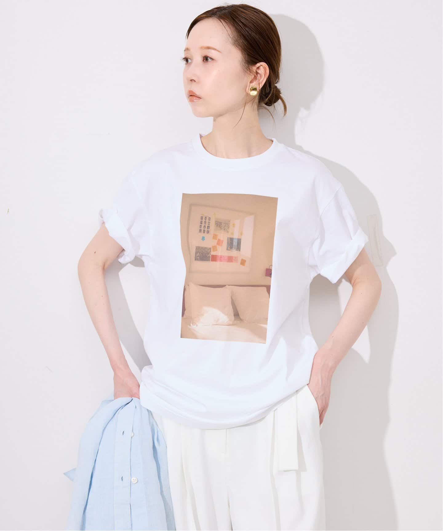 TUBA SLOBE別注フォトTシャツ TUBA/チューバ SLOBE別注 フォトTシャツ（Tシャツ／カットソー