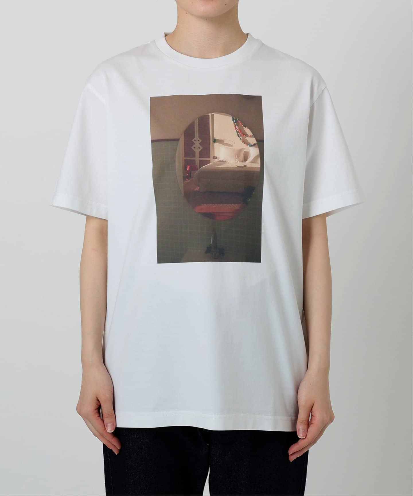 tシャツ TUBA/チューバ SLOBE別注 フォトTシャツ レディース SLOBE IENA tシャツ TUBA/チューバ SLOBE別注 フォトTシャツ