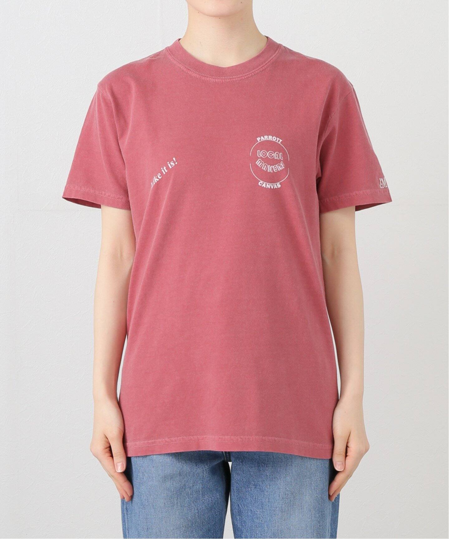 tシャツ PARROTT CANVAS/パロットキャンバス ローカルメーカーズTEE レディース PARROTT CANVAS tシャツ CANVAS/パロットキャンバス ローカル
