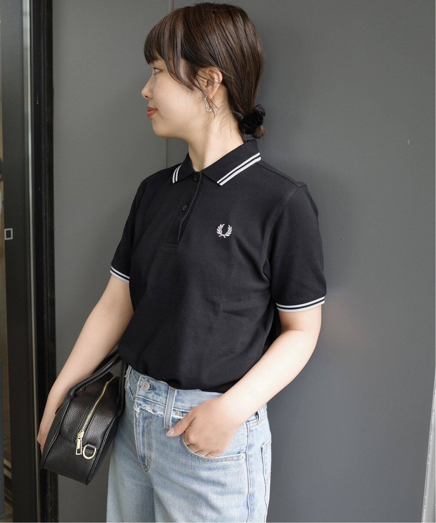 フレッドペリー Fred Perry Twin Tipped Fred Perry Shirt レディース シャツ トップス Black 1 フレッドペリー レディース シャツ トップス Twin Tipped Fred