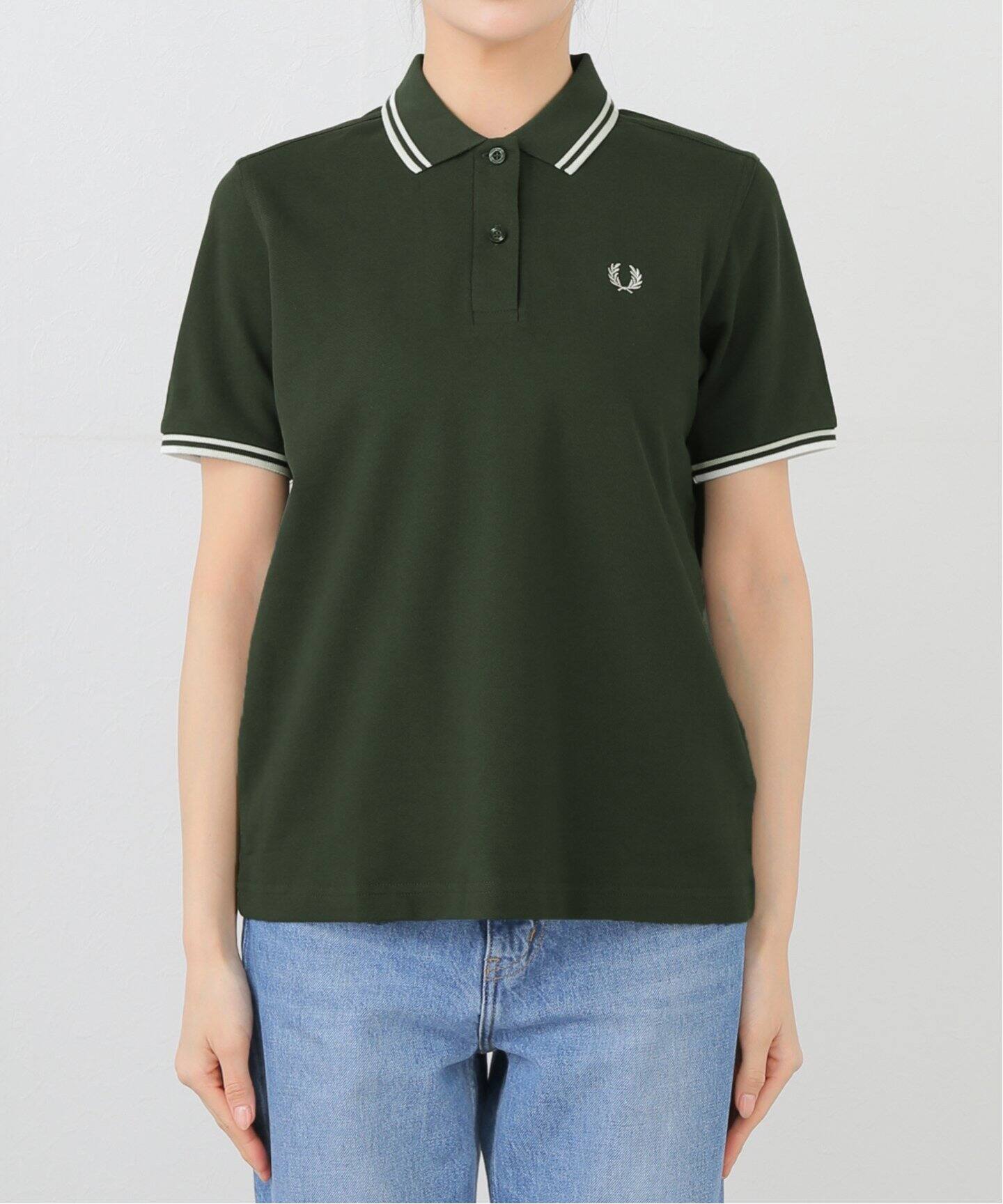FRED PERRY Tシャツ フレッドペリー The Fred Perry Shirt - M2(36 157：BLACK / CHAMPAGNE): | FRED