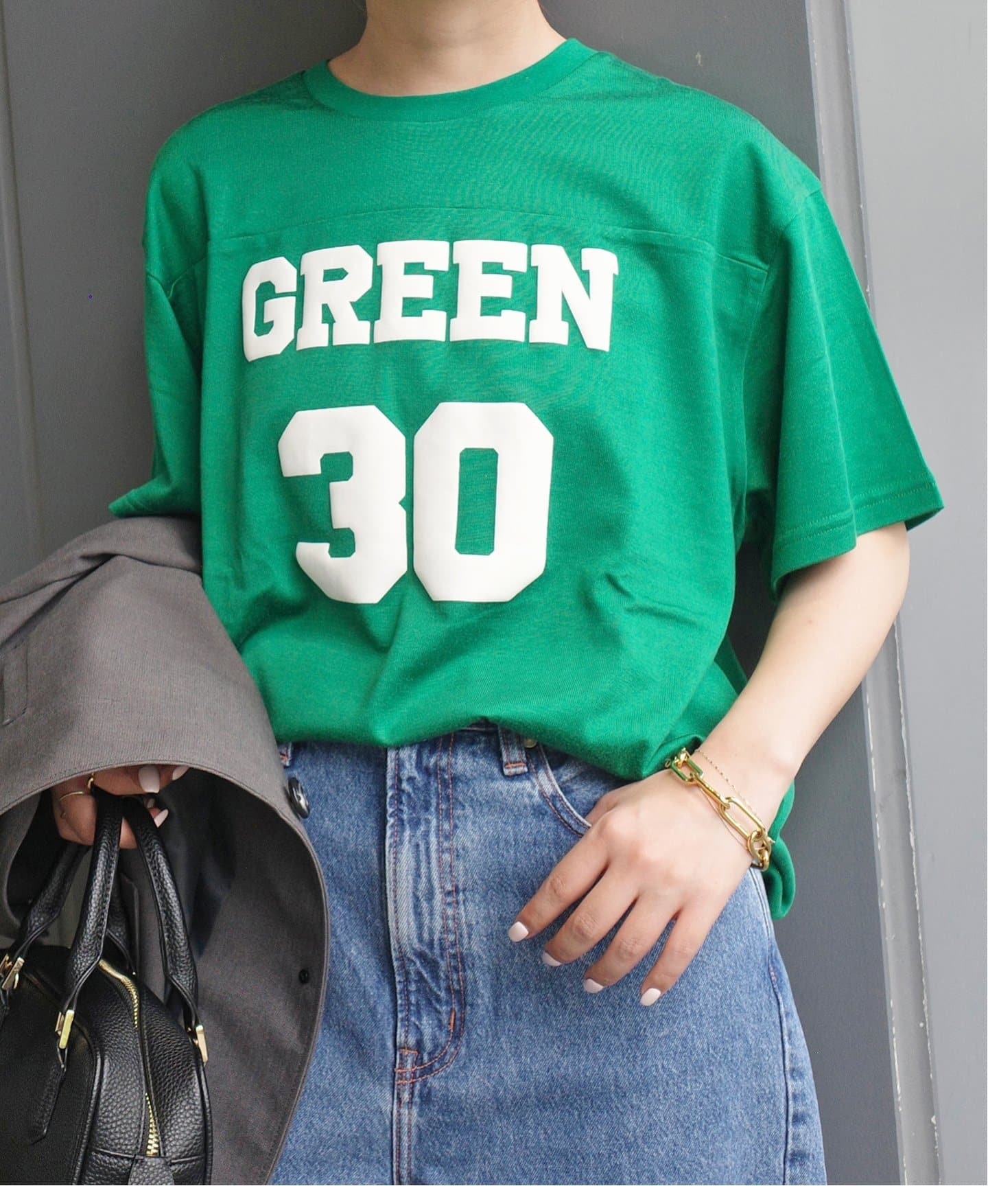VOTE MAKE NEW CLOTHES FOOTBALL T SHIRT 25SSVMVC-005CS（Tシャツ