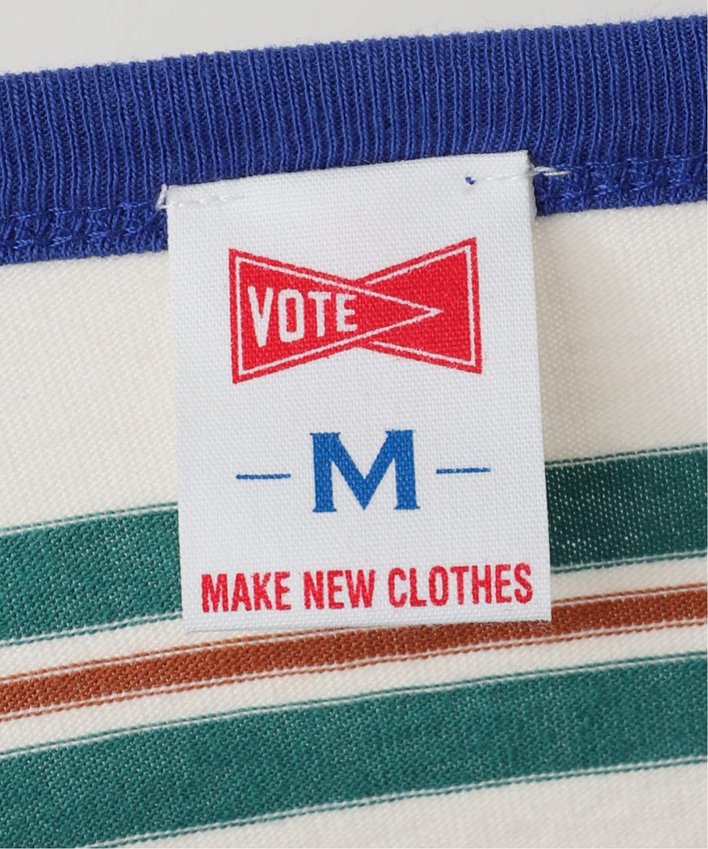 tシャツ VOTE MAKE NEW CLOTHES STRIPE T SHIRT 25SSVMNC-013CS レディース VOTE MAKE NEW CLOTHES tシャツ STRIPE T SHIRT 25SSVMNC-013CS