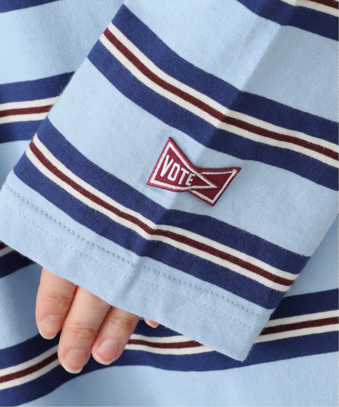 tシャツ VOTE MAKE NEW CLOTHES STRIPE T SHIRT 25SSVMNC-013CS レディース VOTE MAKE NEW CLOTHES tシャツ STRIPE T SHIRT 25SSVMNC-013CS