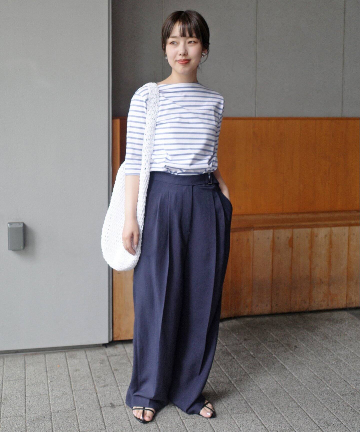 ORCIVAL/オーシバル ゴブソデボーダーTEE #ORC0136（Tシャツ