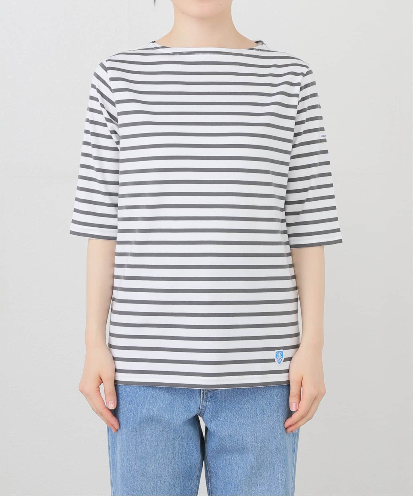 ORCIVAL/オーシバル ゴブソデボーダーTEE #ORC0136（Tシャツ