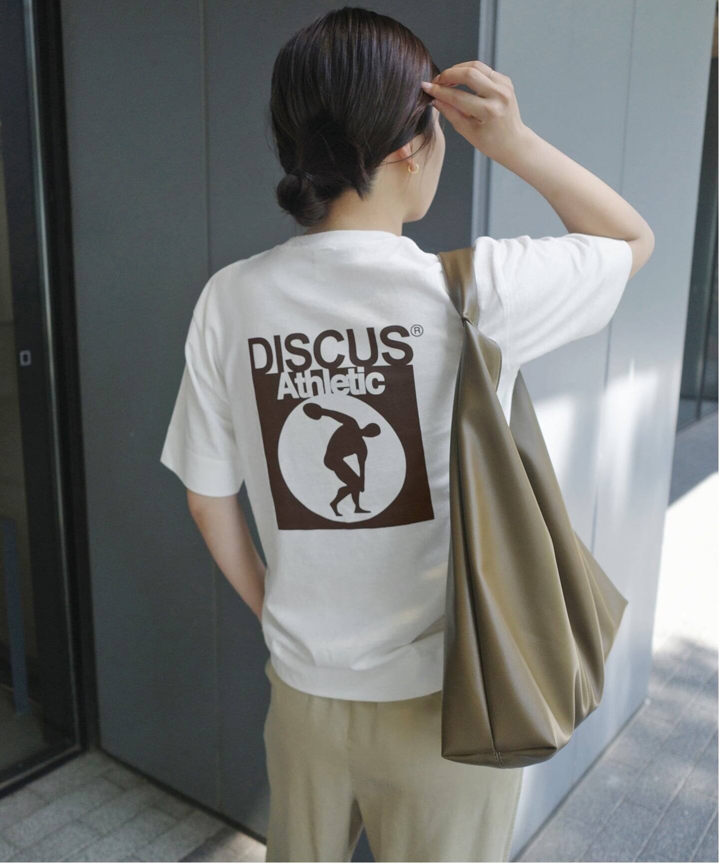 tシャツ DISCUS/ディスカス SLOBE別注 グラフィックTEE レディース DISCUS/ディスカス SLOBE別注 グラフィックTEE（Tシャツ