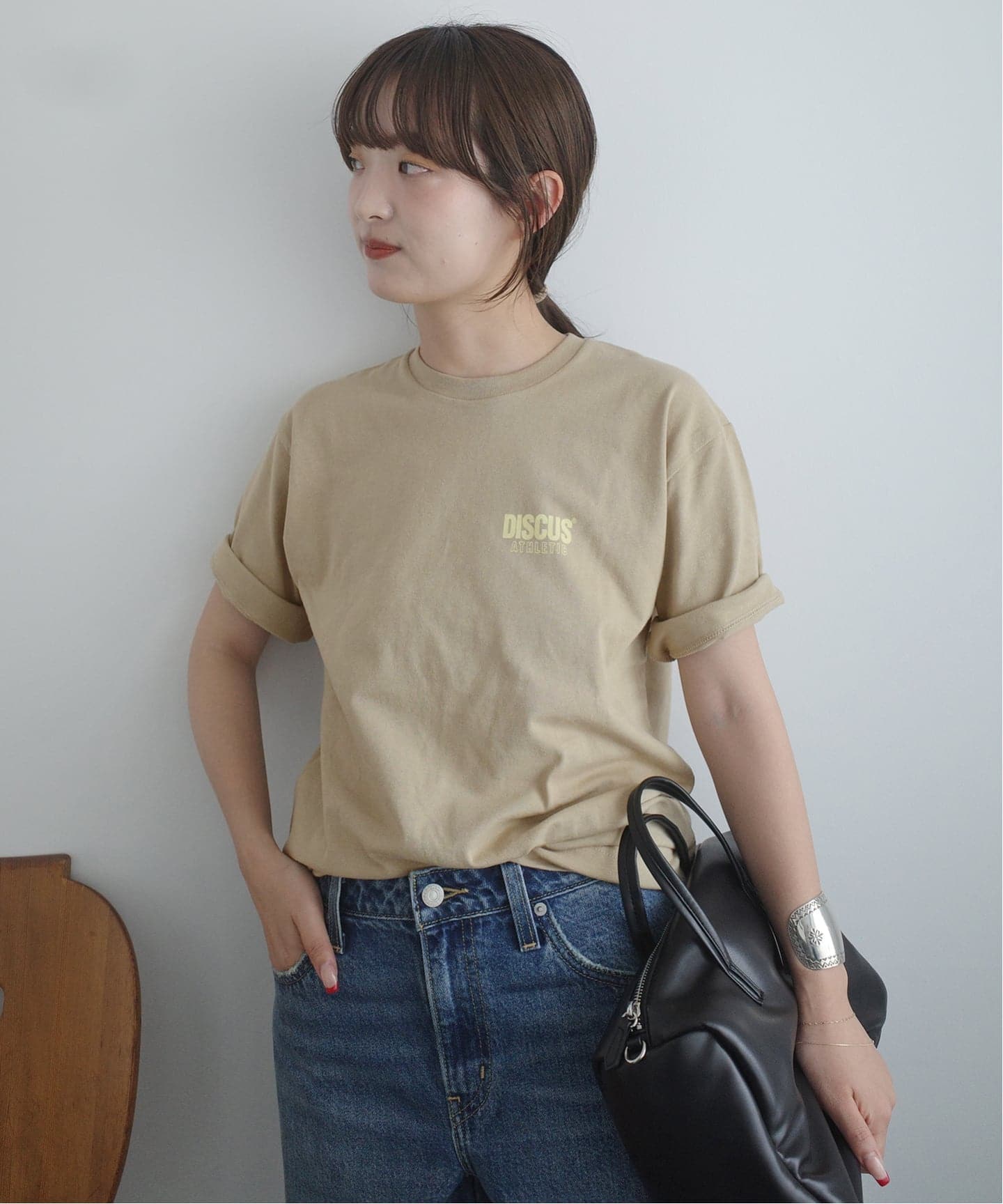 DISCUS/ディスカス SLOBE別注 グラフィックTEE（Tシャツ